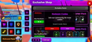Bước 1 nhập code Anime Breaker Codes