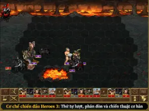 Cơ chế chiến đấu Heroes 3: Thứ tự lượt, phản đòn và chiến thuật cơ bản