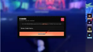 Bước 1 nhập code Anime Zero