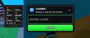 Bước 1 nhập code Huss Valley Codes