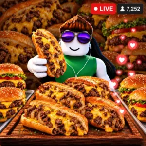 [🍗🥪🍔] Phát trực tiếp một buổi Mukbang!